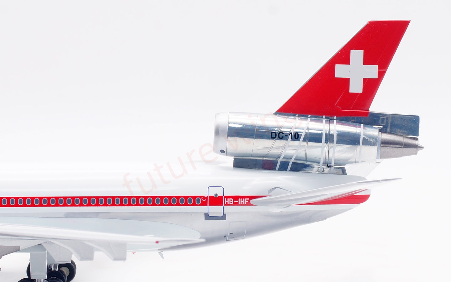 1:200 B-Models(InFlight200) Swiss DC-10-30 HB-IHF Diecast Aircraft Model