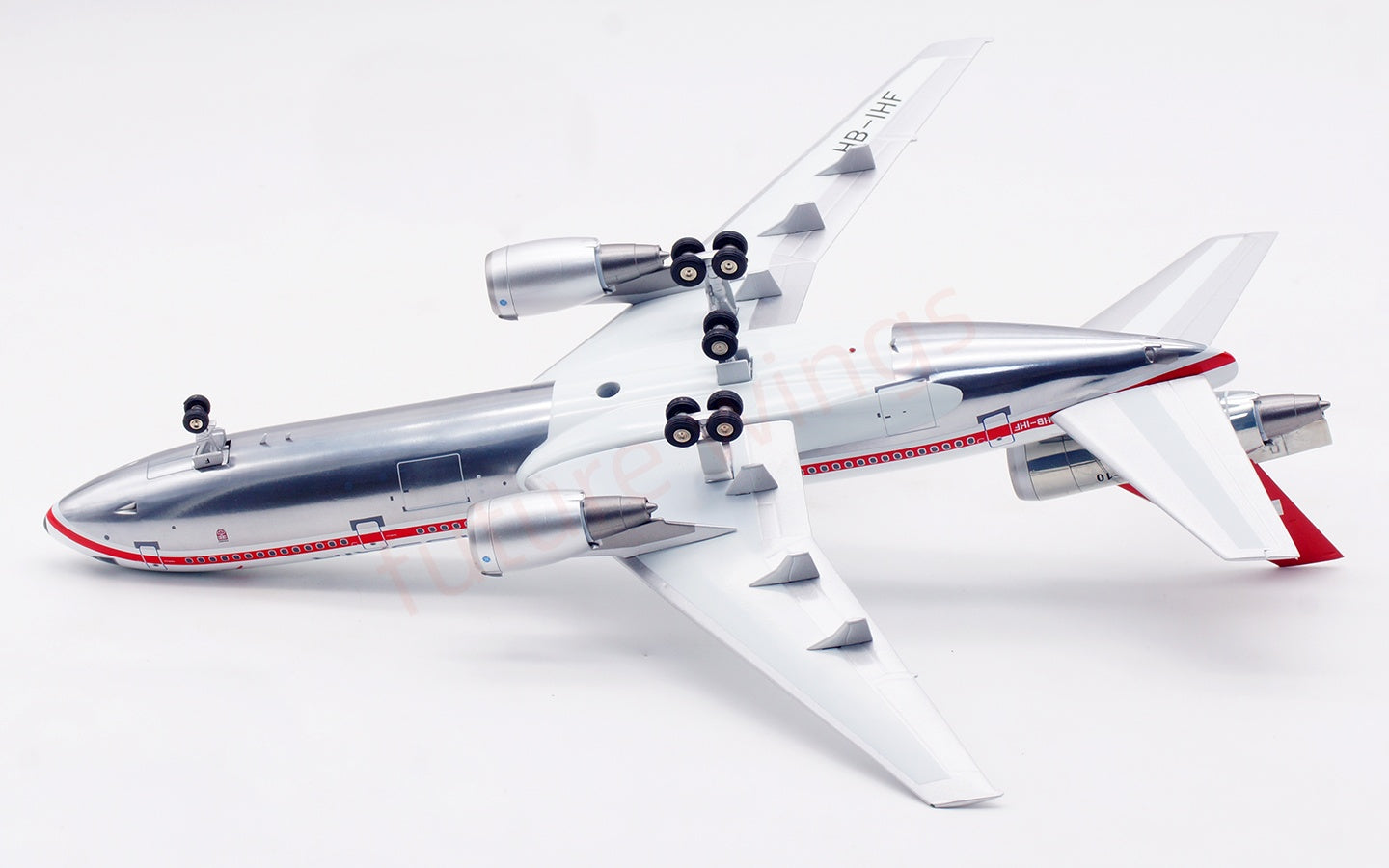 1:200 B-Models(InFlight200) Swiss DC-10-30 HB-IHF Diecast Aircraft Model