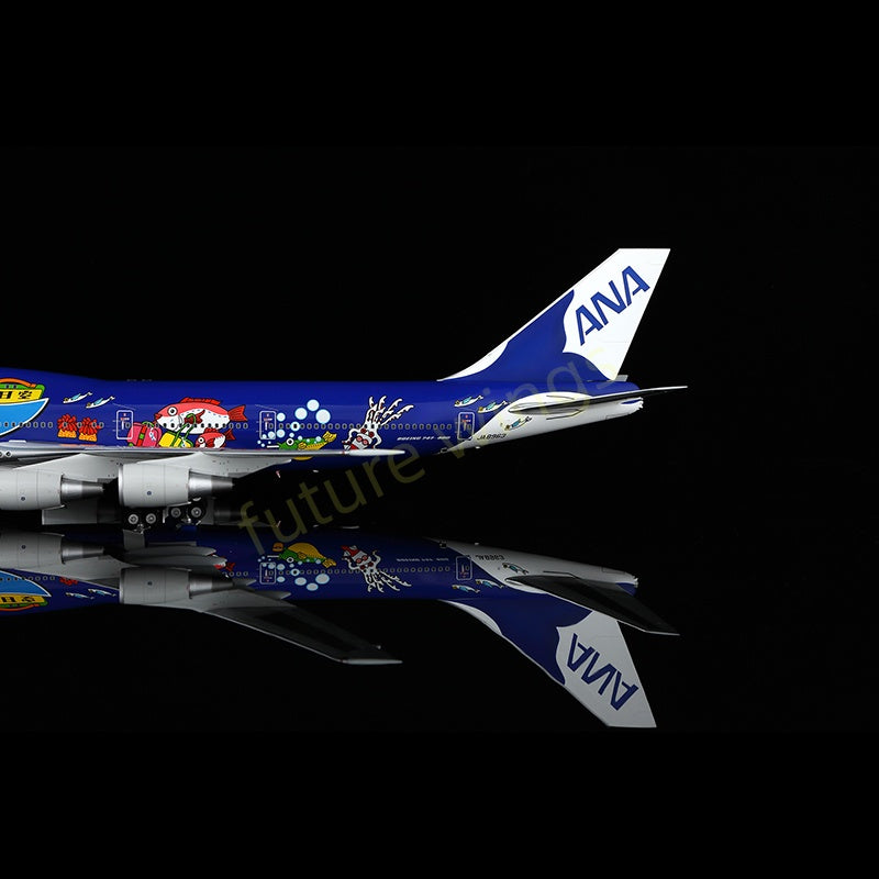 1:200 SQ Wings ANA B747-400D JA8963 Diecast Aircraft Model