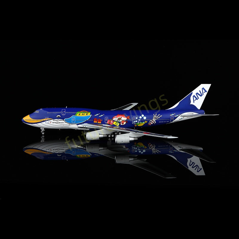 1:200 SQ Wings ANA B747-400D JA8963 Diecast Aircraft Model