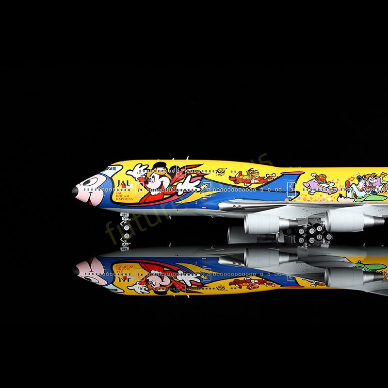 1:200 SQ Wings Japan Airlines JAL B747-400 "NO.6" JA8084 Diecast Aircraft Model