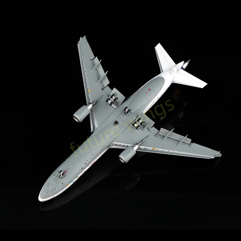 1:400 YY Wings Lufthansa Cargo MD-11 D-ALCH Aircraft Model+Free Tractor