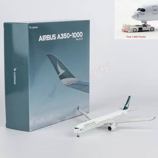 1:400 NG Models NG57020 Cathay Pacific A350-1000 B-LXO Aircraft Model+Free Tractor