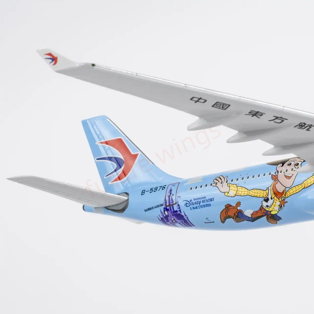 1:400 NG Models NG62078 China Eastern Airlines A330-300 B-5976 Aircraft Model+Free Tractor