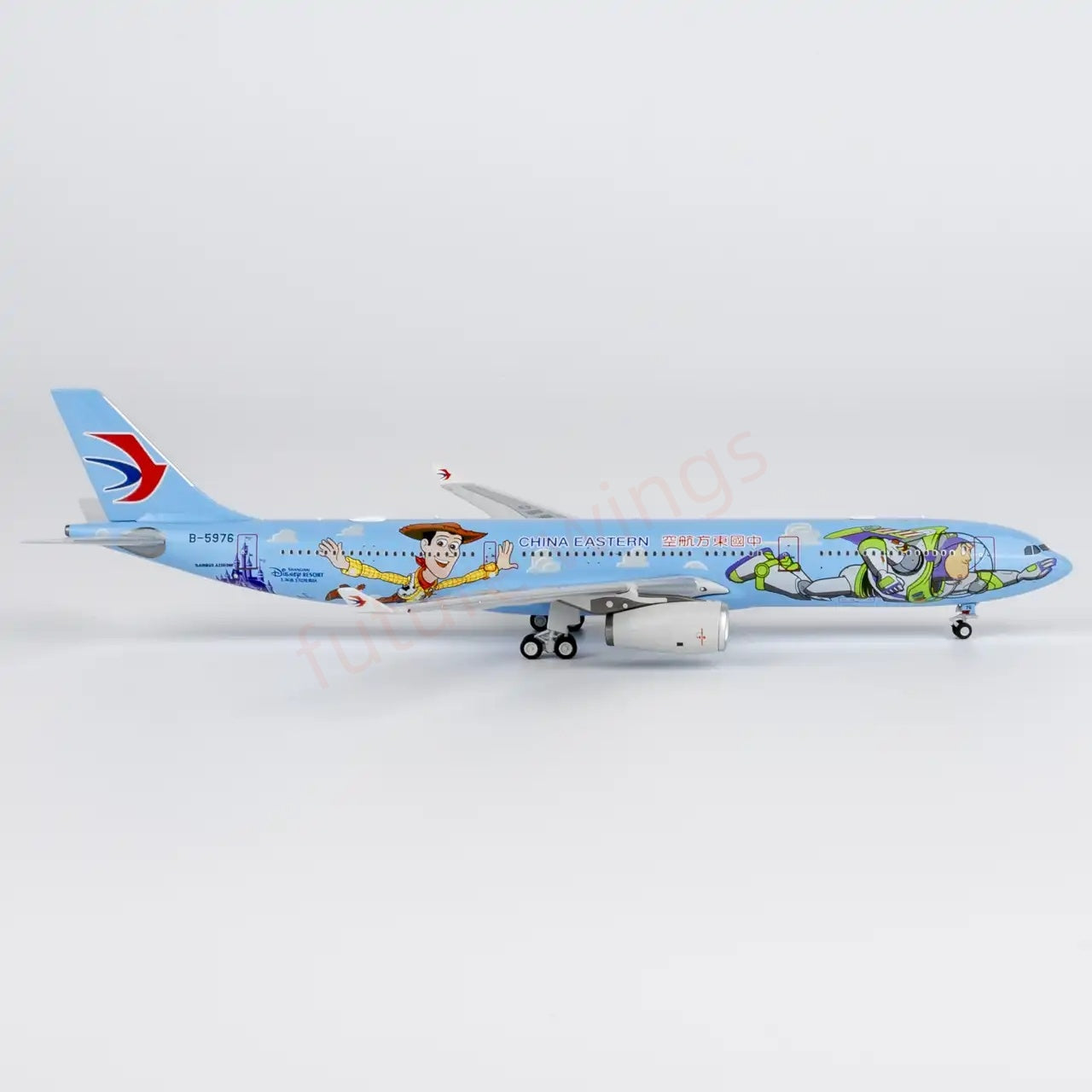 1:400 NG Models NG62078 China Eastern Airlines A330-300 B-5976 Aircraft Model+Free Tractor
