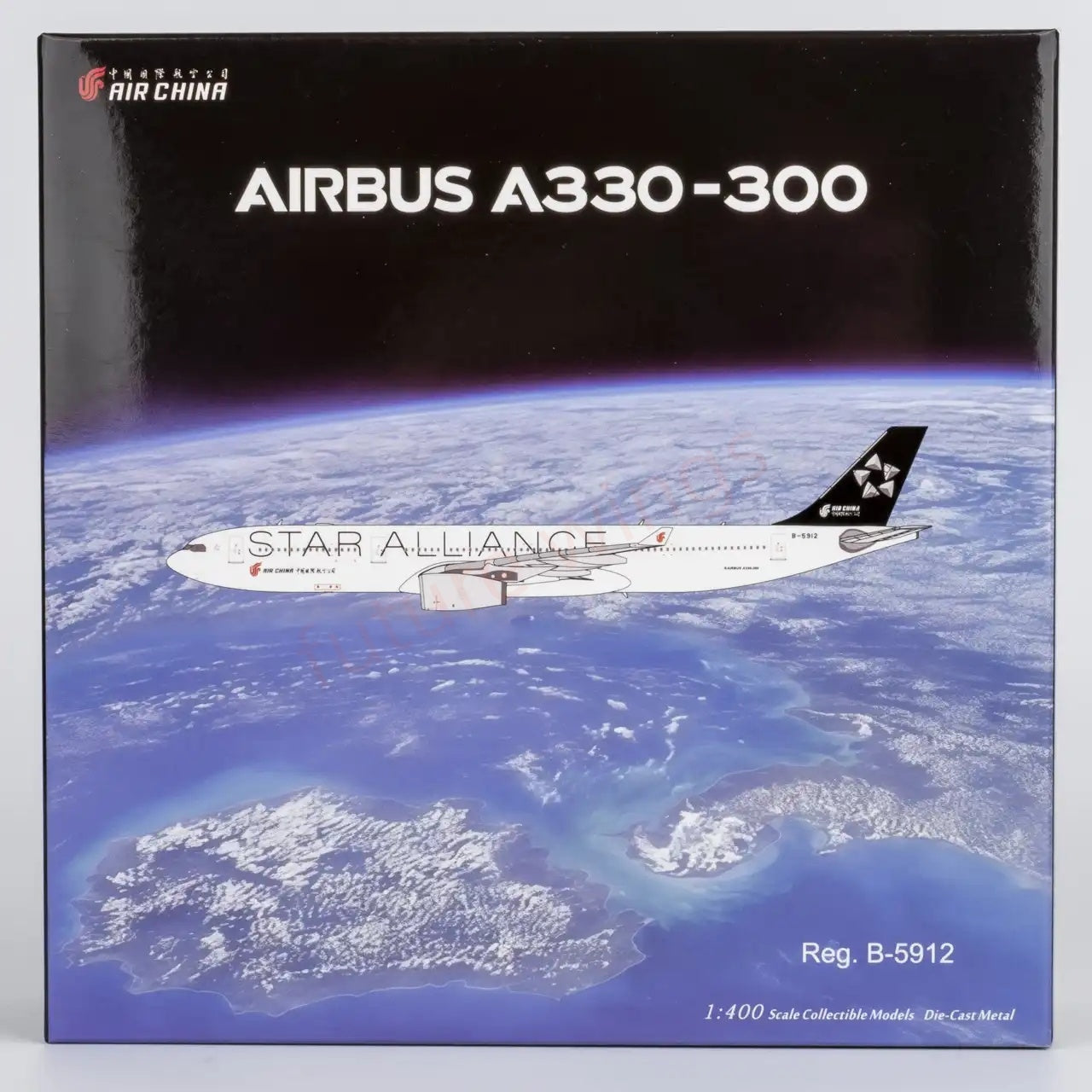 1:400 NG Models NG62080 Air China A330-300 B-5912 "Star Alliance" Aircraft Model+Free Tractor