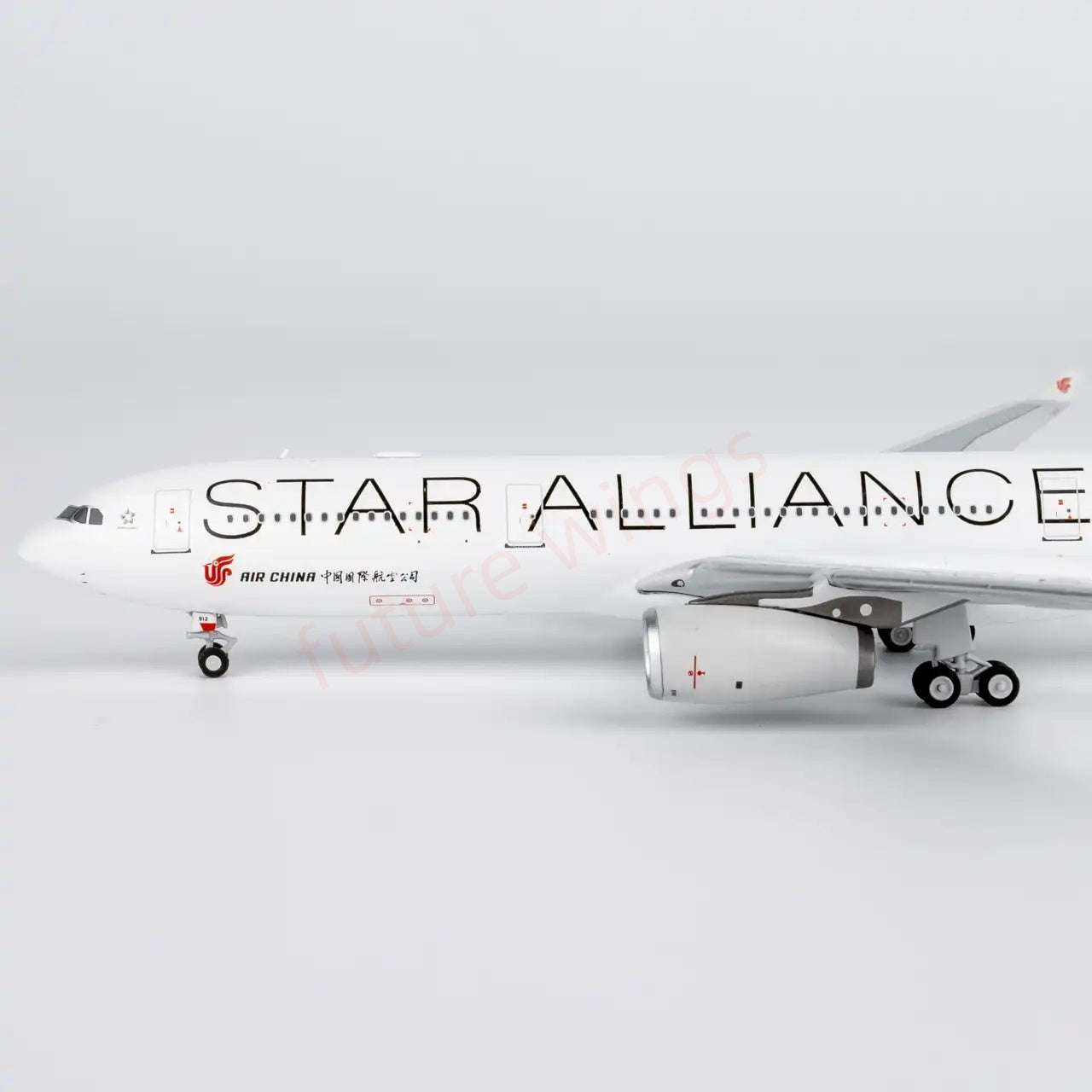 1:400 NG Models NG62080 Air China A330-300 B-5912 "Star Alliance" Aircraft Model+Free Tractor