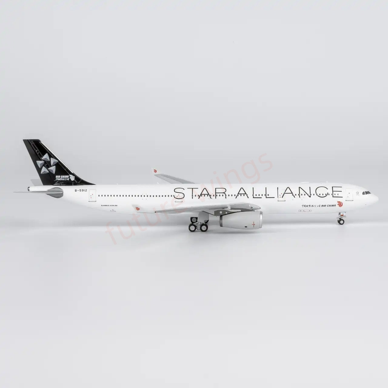 1:400 NG Models NG62080 Air China A330-300 B-5912 "Star Alliance" Aircraft Model+Free Tractor