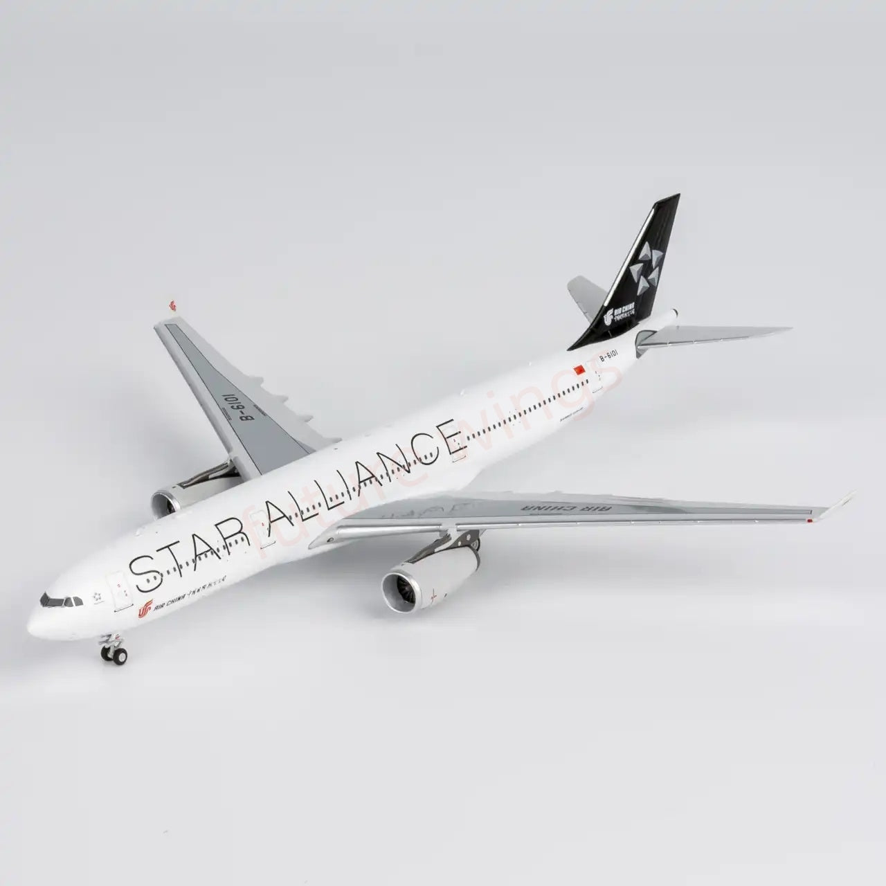 1:400 NG Models NG62081 Air China A330-300 B-6101 "Star Alliance" Aircraft Model+Free Tractor