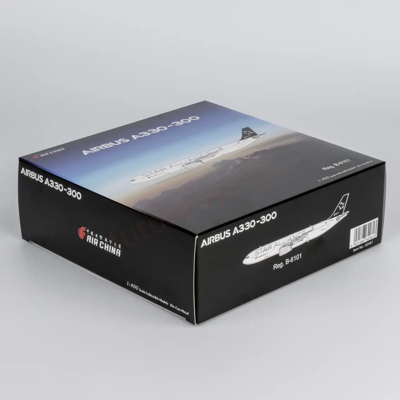 1:400 NG Models NG62081 Air China A330-300 B-6101 "Star Alliance" Aircraft Model+Free Tractor