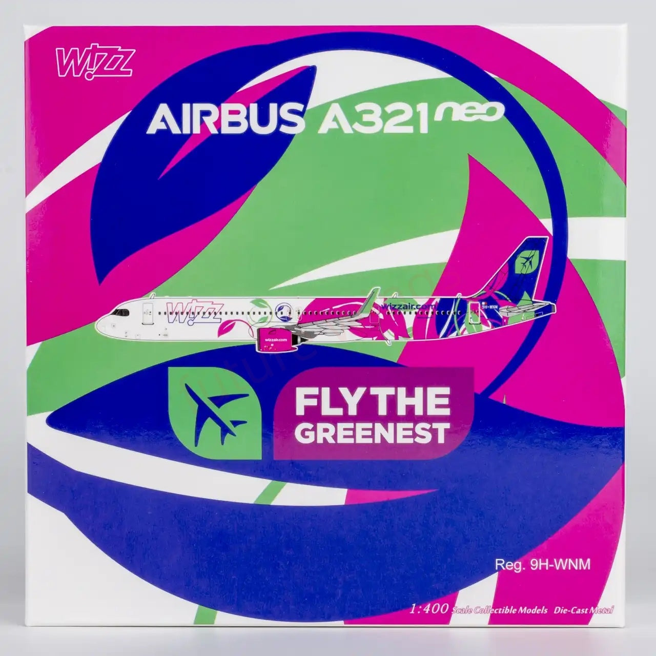 1:400 NG Models NG13138 Wizz Air A321neo 9H-WNM Aircraft Model+Free Tractor