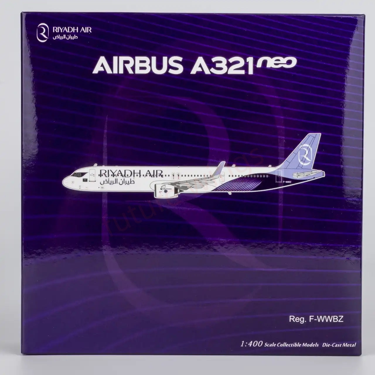 1:400 NG Models NG13137 Riyadh Air A321XLR F-WWBZ Aircraft Model+Free Tractor