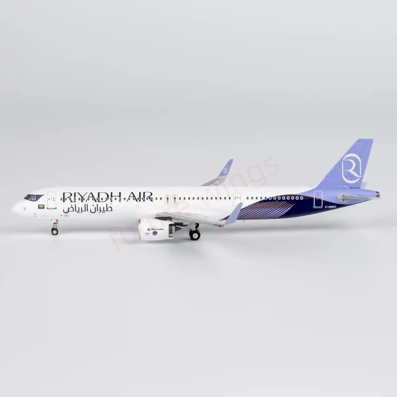 1:400 NG Models NG13137 Riyadh Air A321XLR F-WWBZ Aircraft Model+Free Tractor
