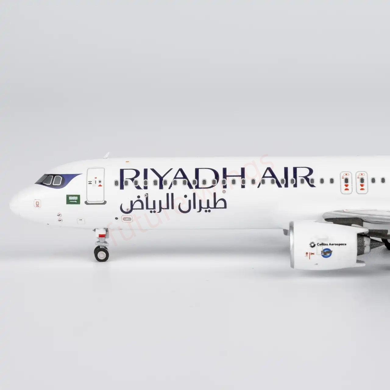 1:400 NG Models NG13137 Riyadh Air A321XLR F-WWBZ Aircraft Model+Free Tractor