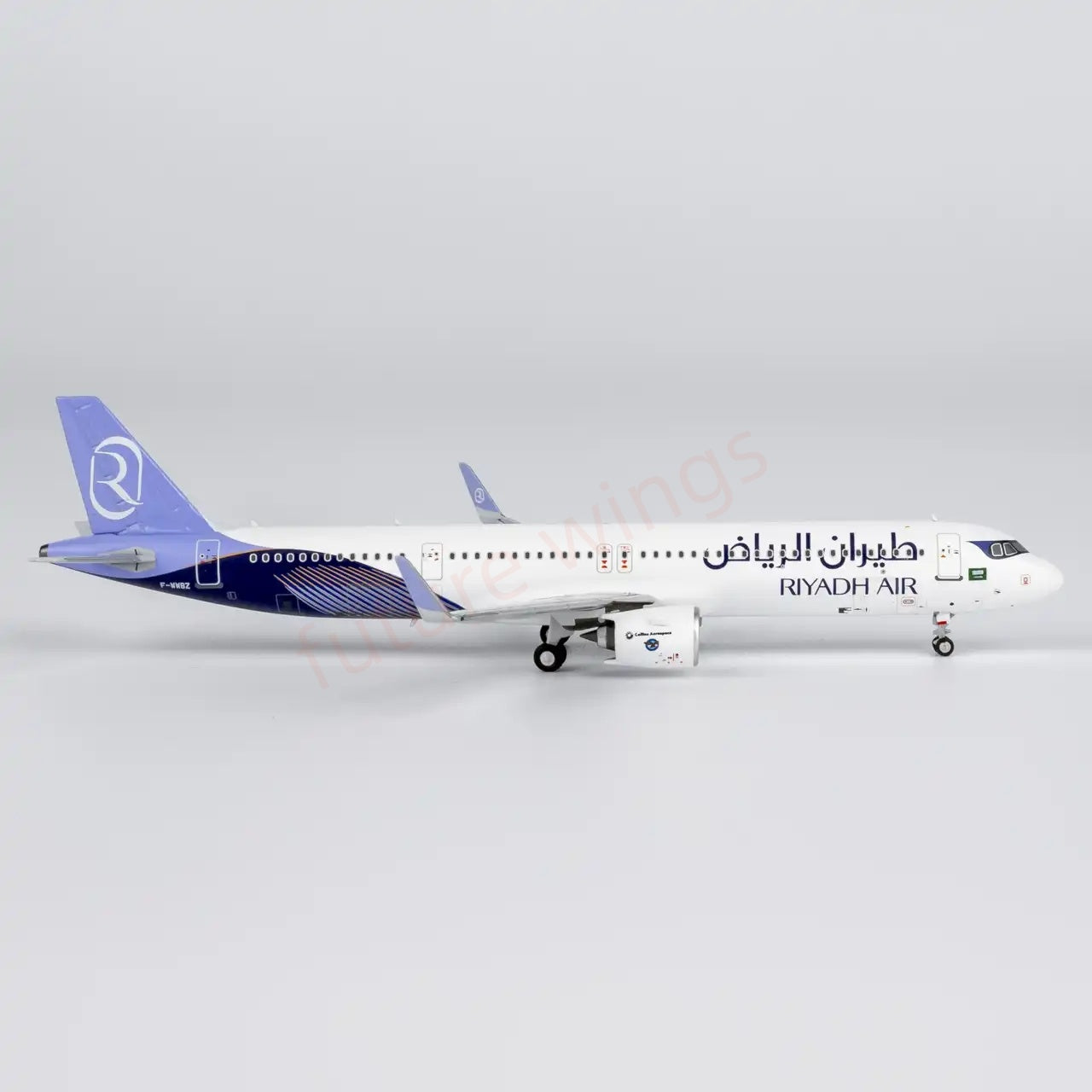 1:400 NG Models NG13137 Riyadh Air A321XLR F-WWBZ Aircraft Model+Free Tractor