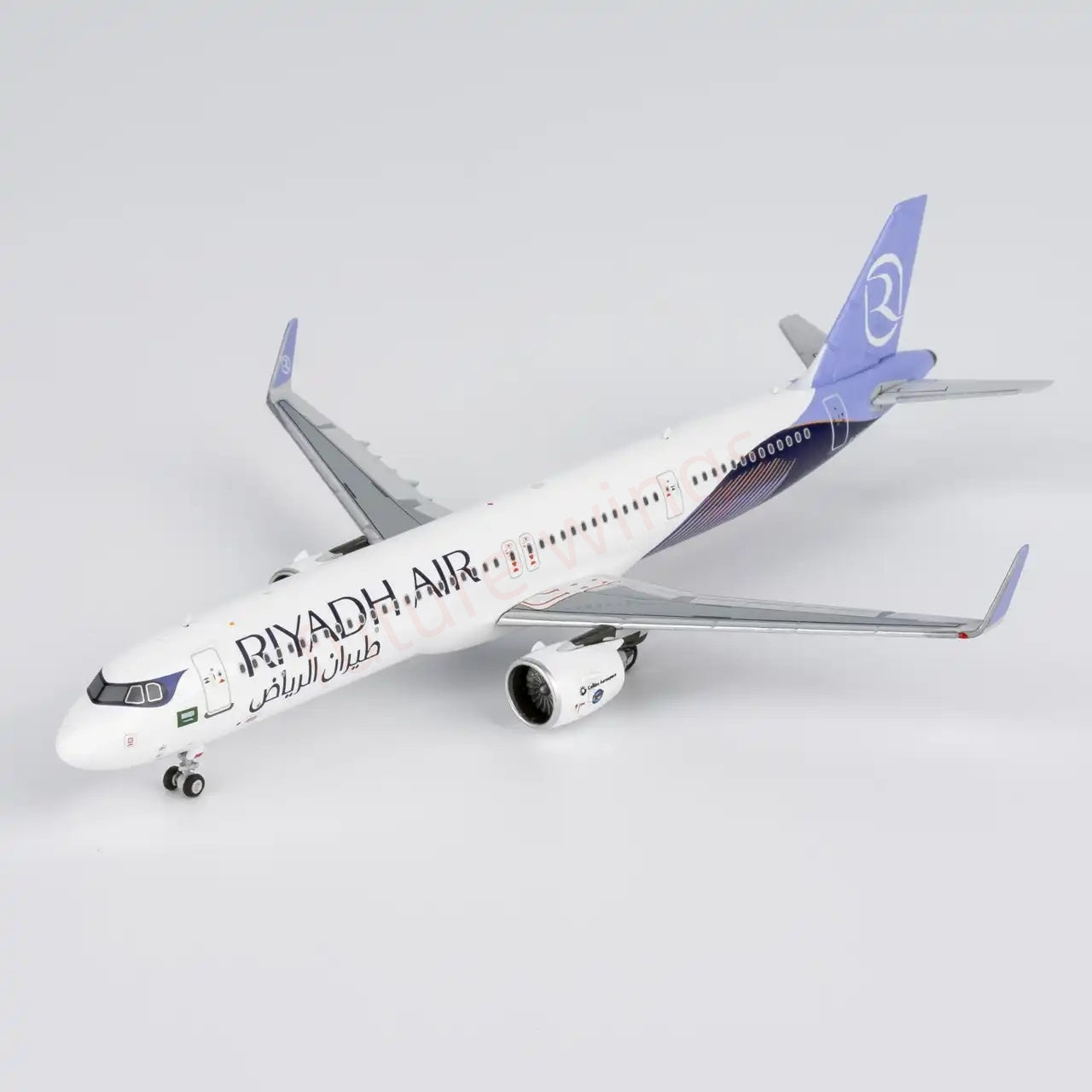 1:400 NG Models NG13137 Riyadh Air A321XLR F-WWBZ Aircraft Model+Free Tractor