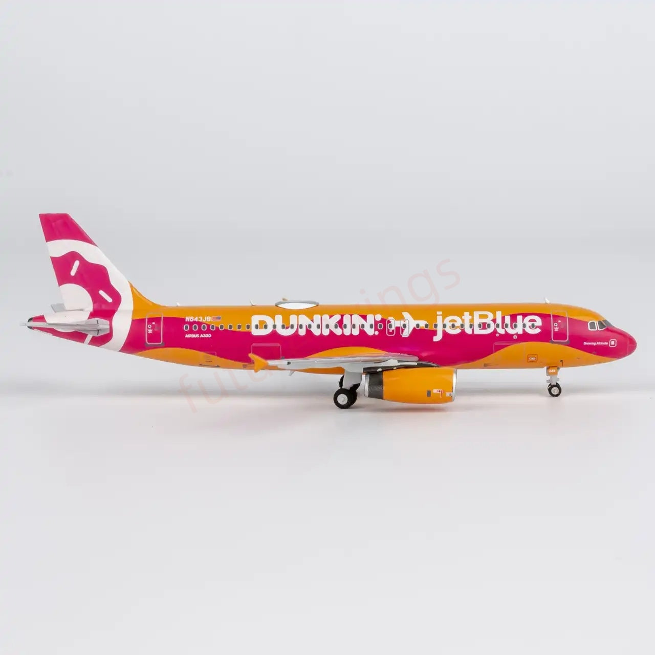 1:400 NG Models NG15061 JetBlue A320 N643JB Dunkin Aircraft Model+Free Tractor