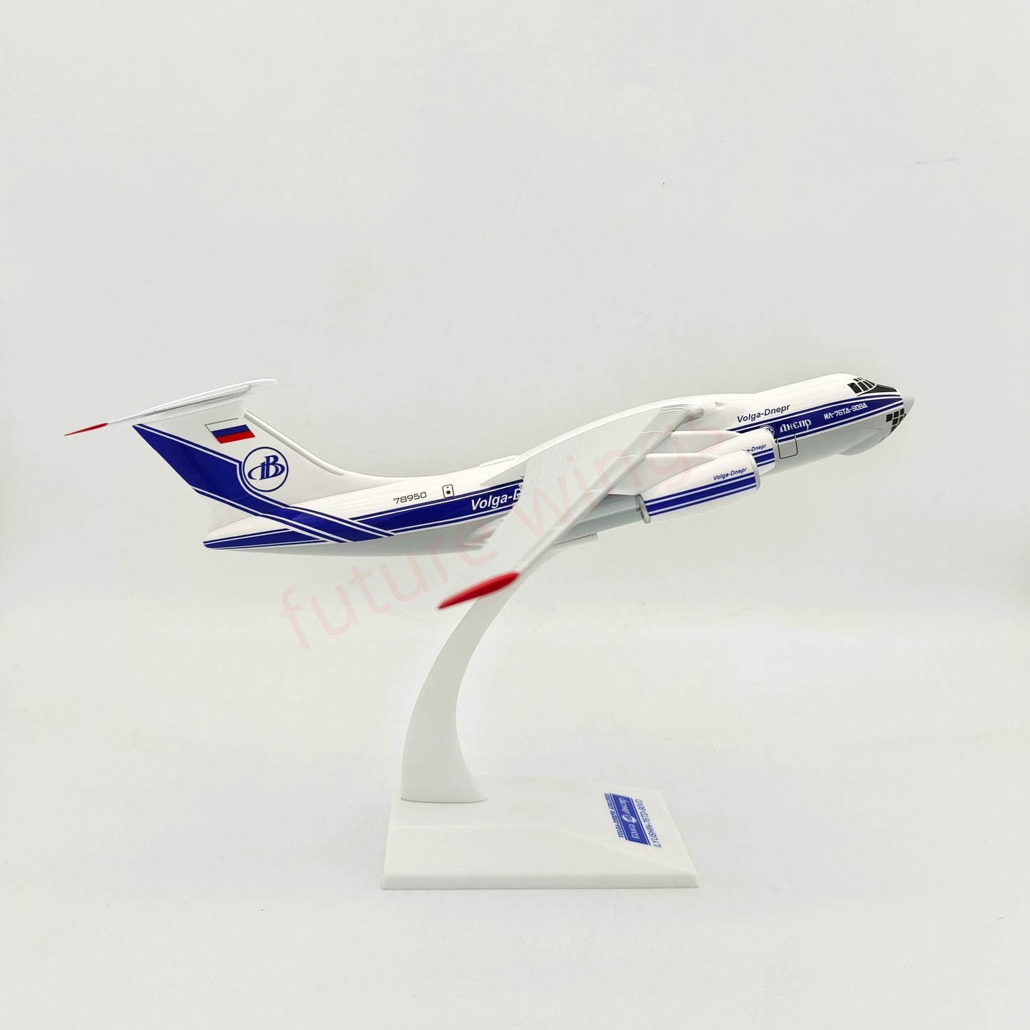 1:200 Aimo Wings Volga-Dnepr Ilyushin IL-76 Aircraft Model With Stand