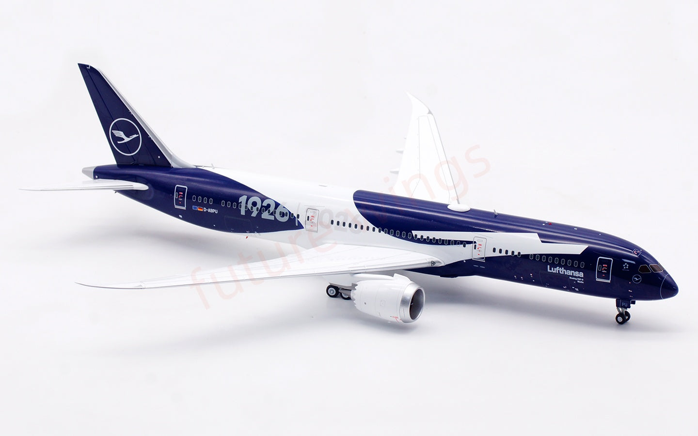 1:200 SQ Wings Lufthansa Airlines B787-9 D-ABPU "100Years" Diecast Aircraft Model