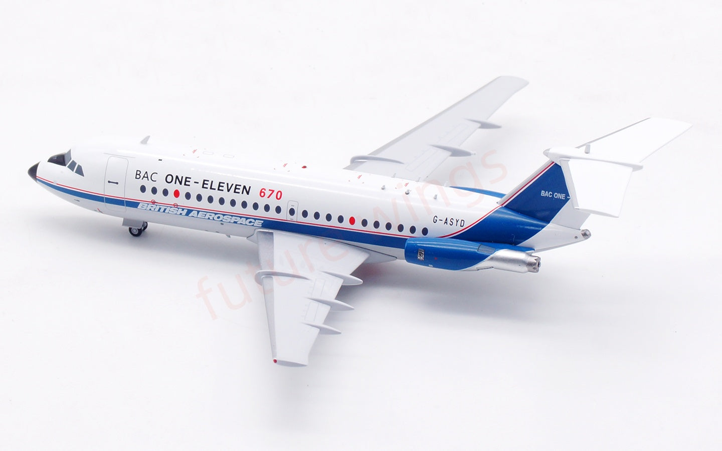 1:200 InFlight200 Birtish Aerospace BAC 111 G-ASYD Diecast Aircraft Model