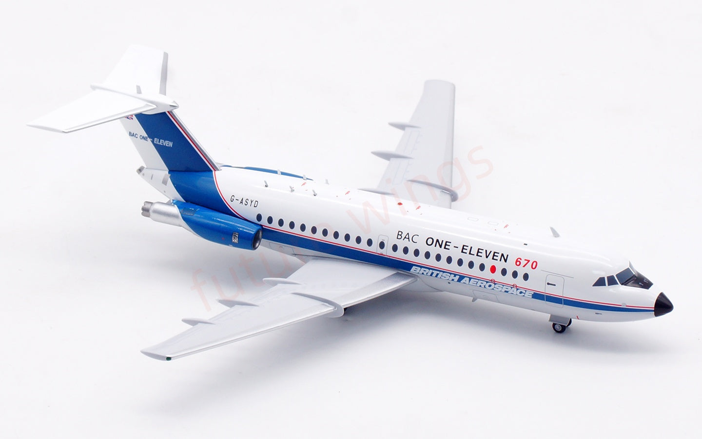 1:200 InFlight200 Birtish Aerospace BAC 111 G-ASYD Diecast Aircraft Model