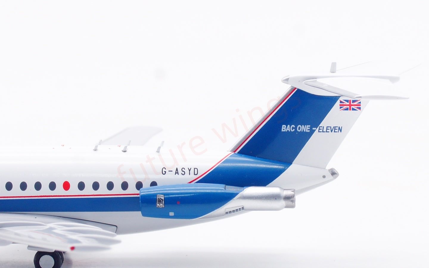1:200 InFlight200 Birtish Aerospace BAC 111 G-ASYD Diecast Aircraft Model