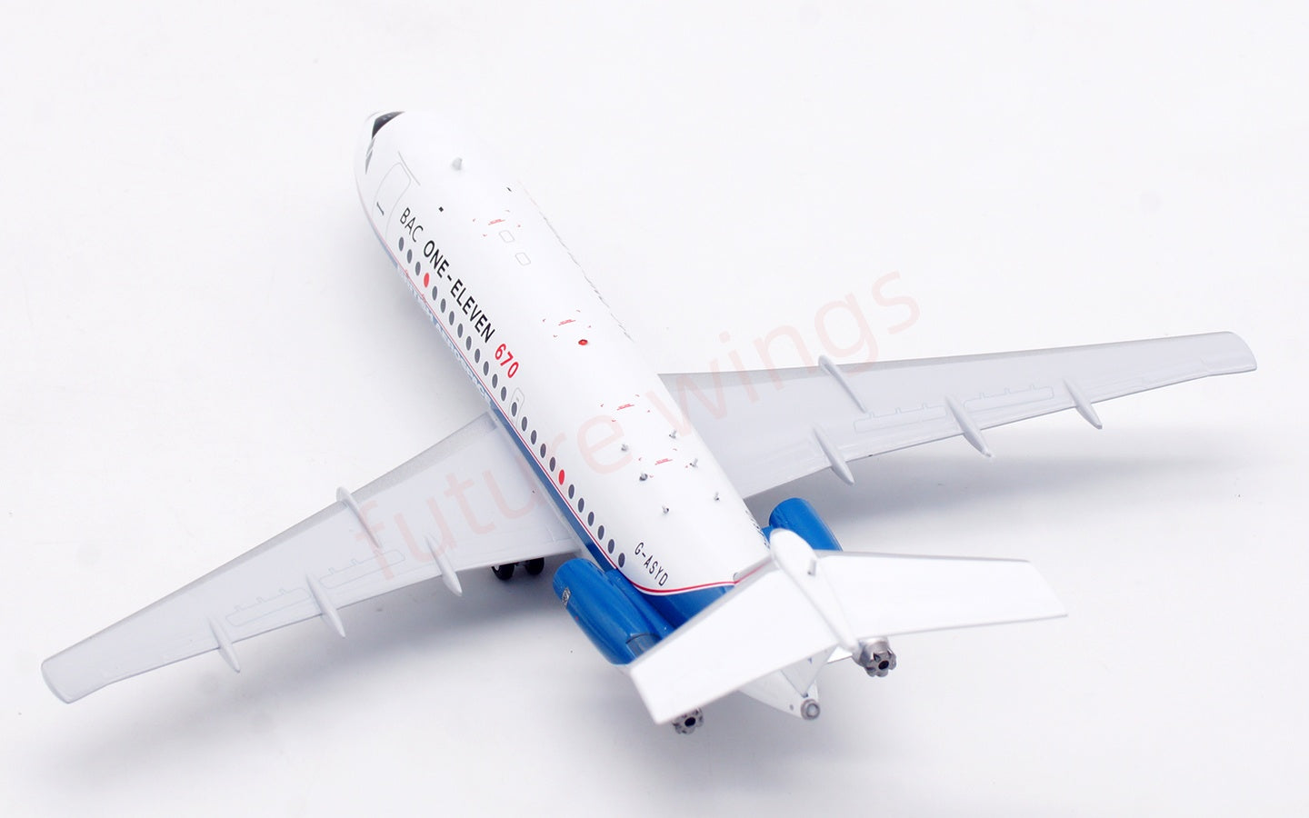 1:200 InFlight200 Birtish Aerospace BAC 111 G-ASYD Diecast Aircraft Model