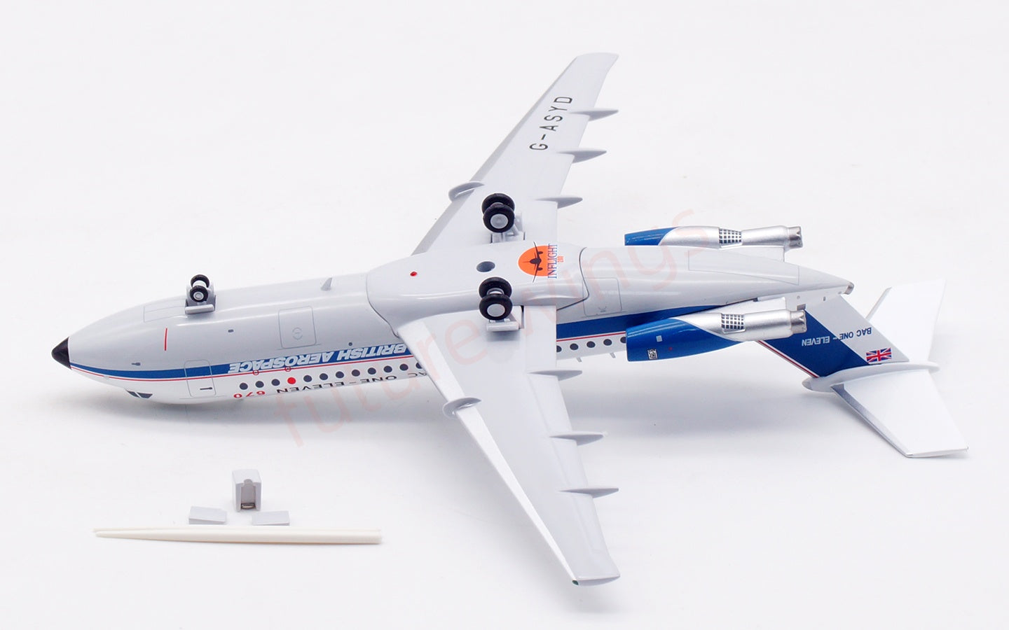 1:200 InFlight200 Birtish Aerospace BAC 111 G-ASYD Diecast Aircraft Model
