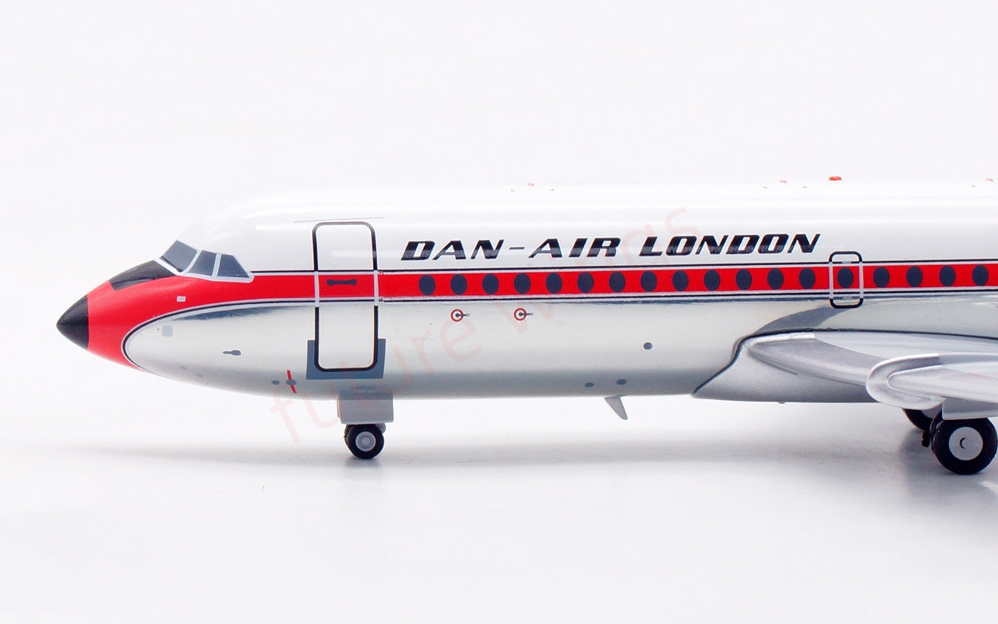 1:200 InFlight200 Dan Air-London BAC 111 G-AXCP Diecast Aircraft Model