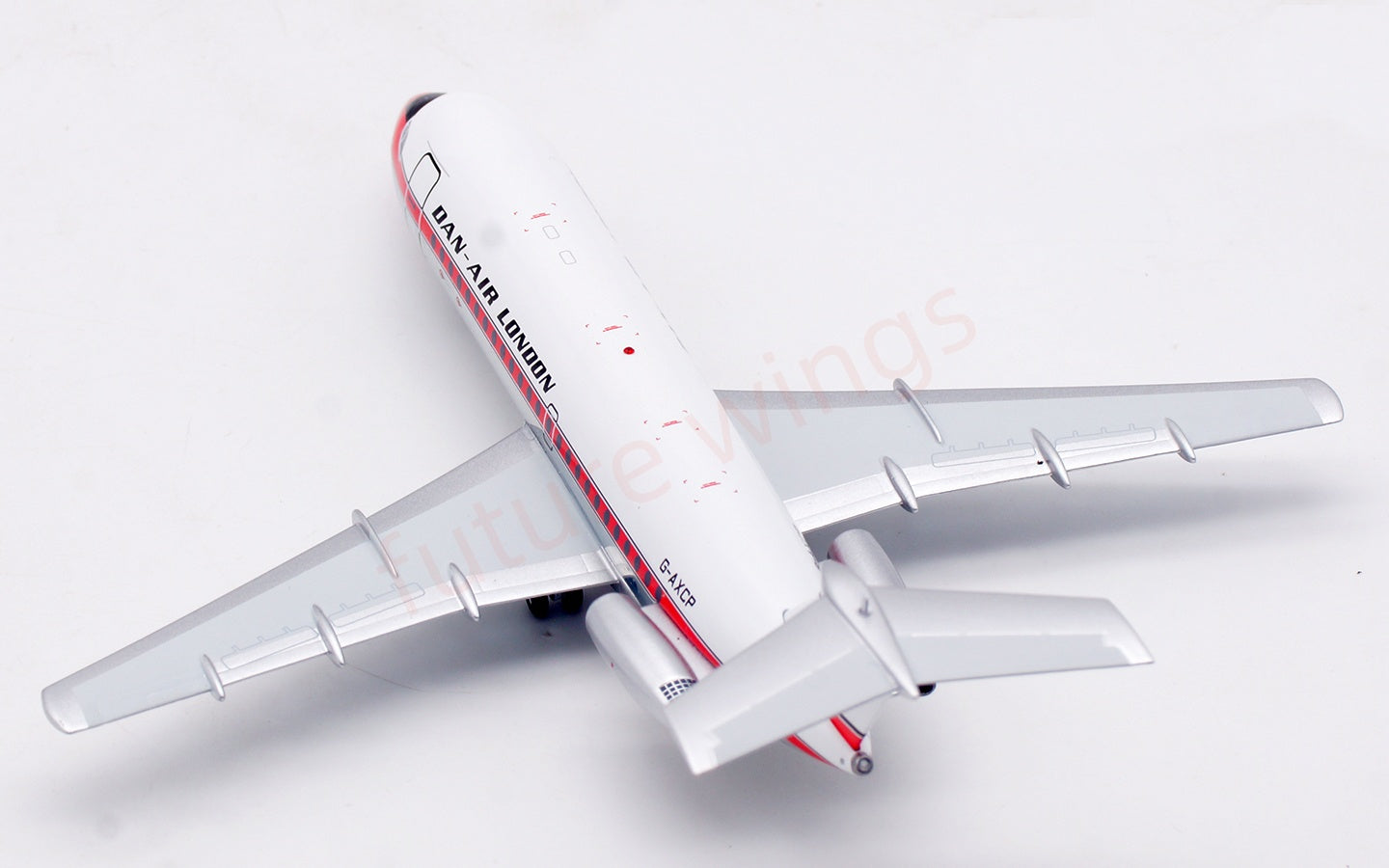 1:200 InFlight200 Dan Air-London BAC 111 G-AXCP Diecast Aircraft Model