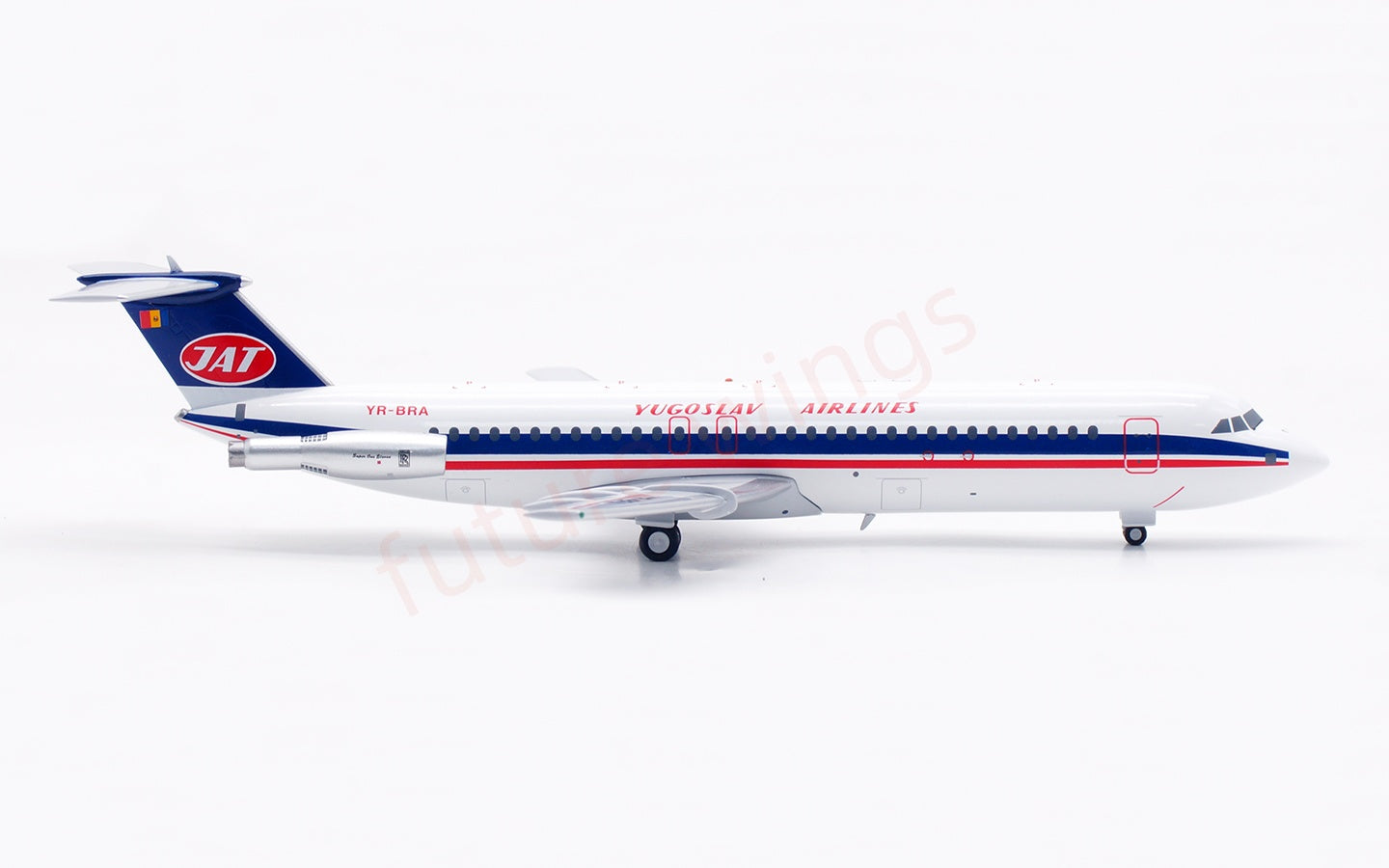1:200 InFlight200 JAT Airways BAC 111 YR-BRA Diecast Aircraft Model