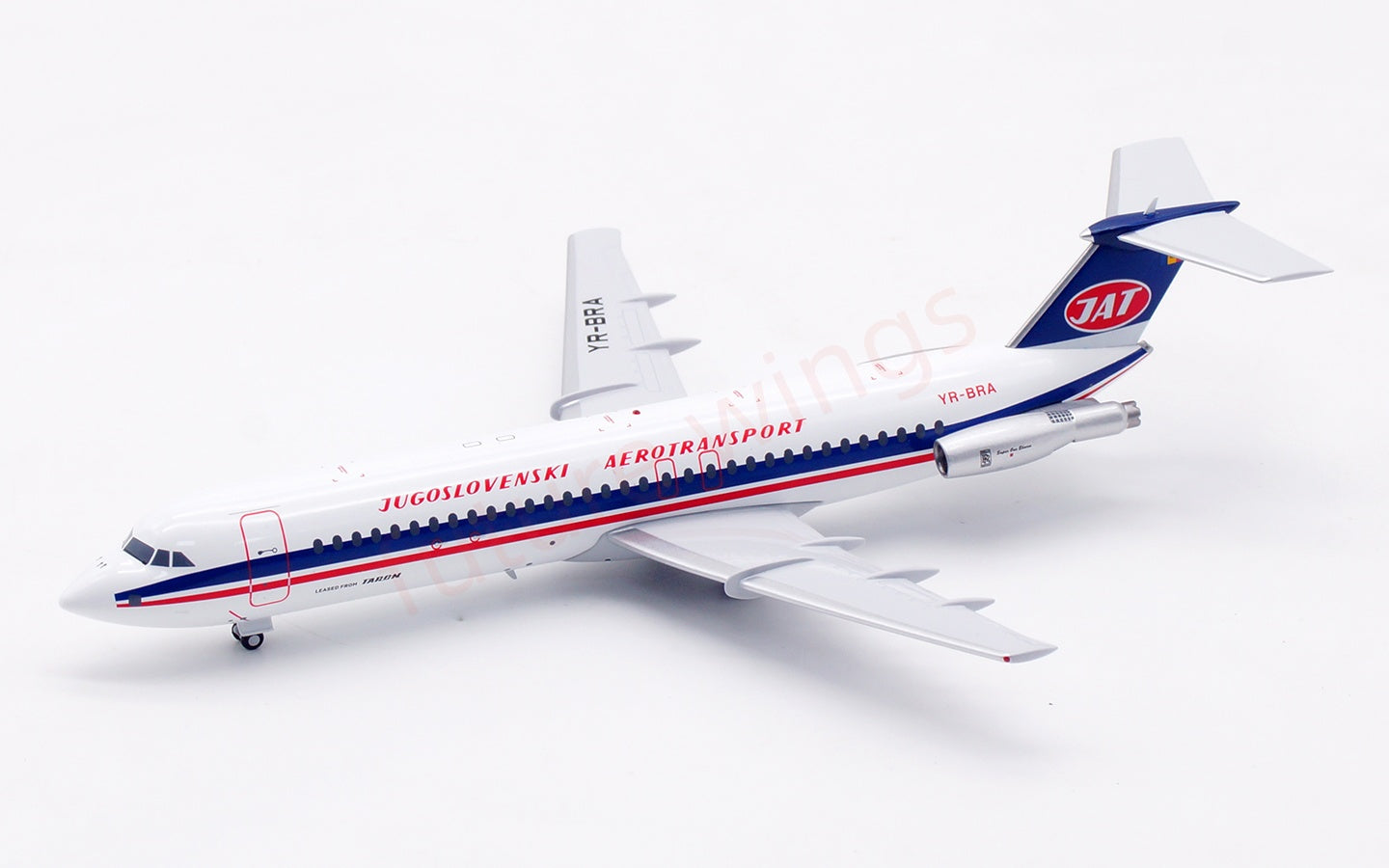 1:200 InFlight200 JAT Airways BAC 111 YR-BRA Diecast Aircraft Model