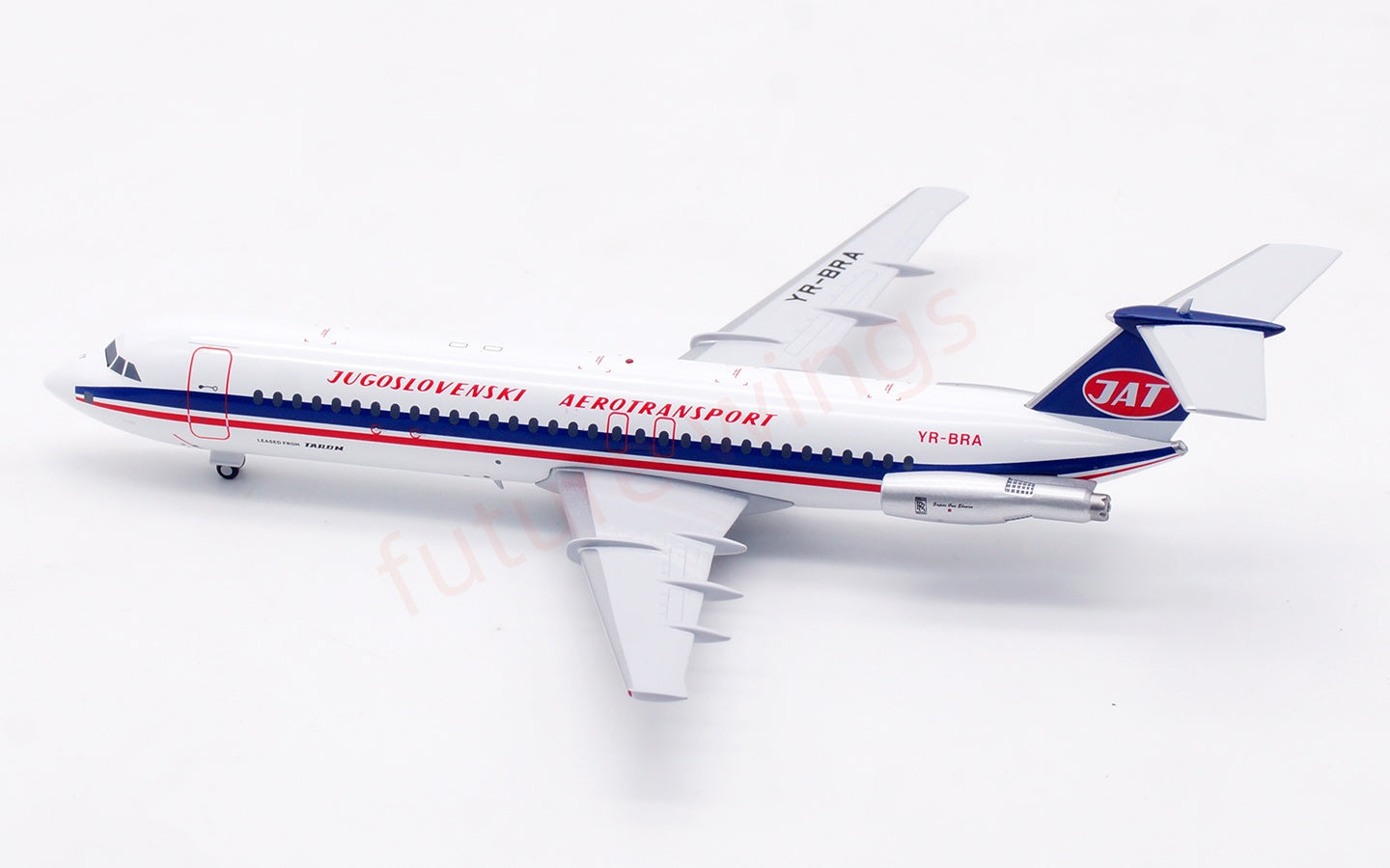 1:200 InFlight200 JAT Airways BAC 111 YR-BRA Diecast Aircraft Model