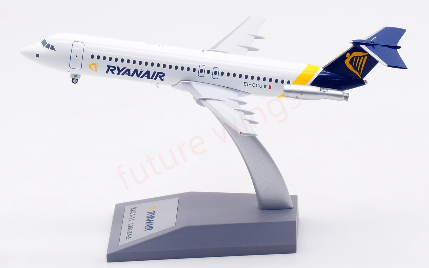 1:200 B-Models(InFlight200) Ryan Air BAC 111 EI-CCU Diecast Aircraft Model