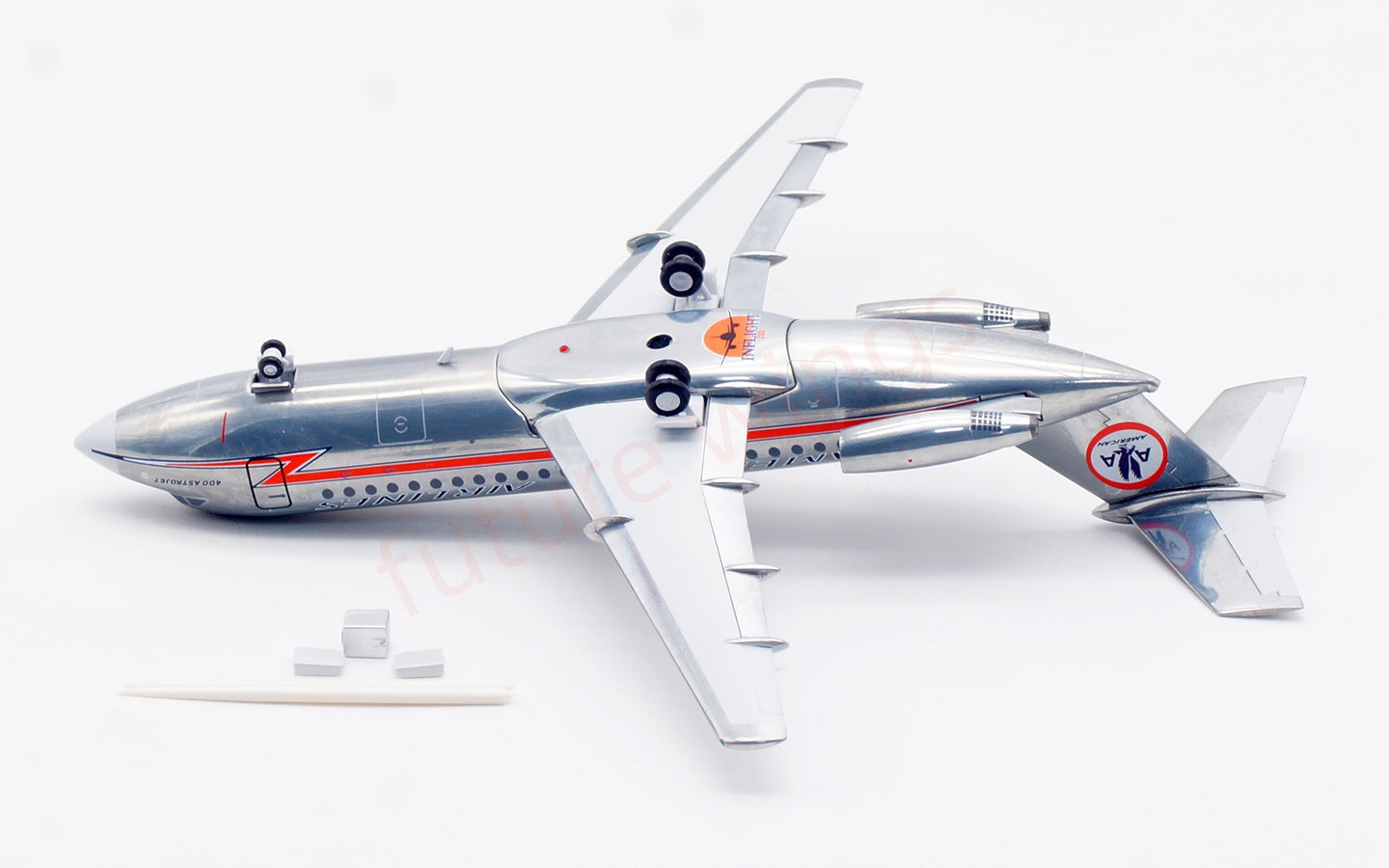 1:200 InFlight200 Amercian Airlines BAC 111 N5025 "Polished"Diecast Aircraft Model