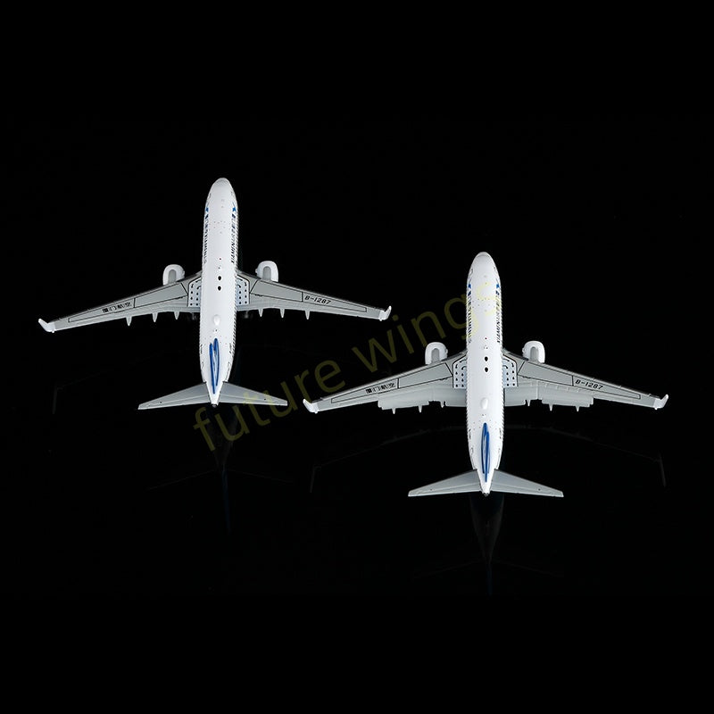 1:400 YY Wings Xiamen Air B737-800 B-1287 Aircraft Model Free Tractor+Stand