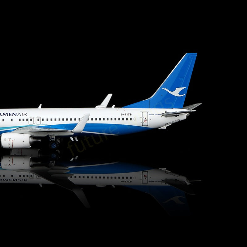 1:400 YY Wings Xiamen Air B737-800 B-7178 Aircraft Model Free Tractor+Stand