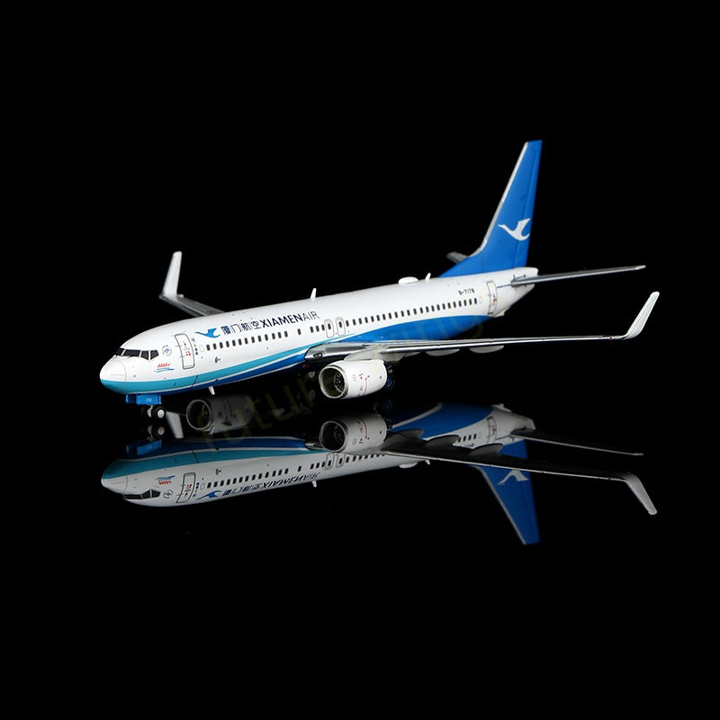 1:400 YY Wings Xiamen Air B737-800 B-7178 Aircraft Model Free Tractor+Stand