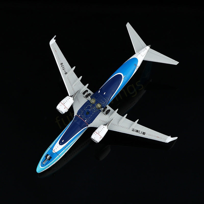 1:400 YY Wings Xiamen Air B737-800 B-7178 Aircraft Model Free Tractor+Stand