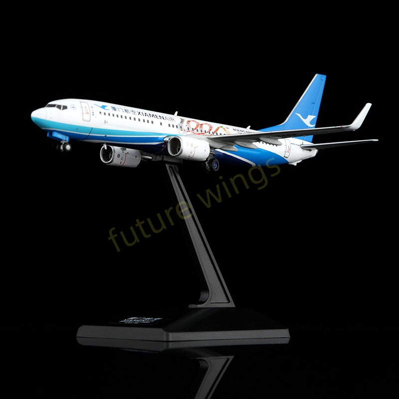 1:400 YY Wings Xiamen Air B737-800 B-5688 Aircraft Model Free Tractor+Stand