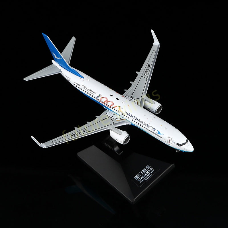 1:400 YY Wings Xiamen Air B737-800 B-5688 Aircraft Model Free Tractor+Stand