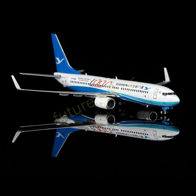 1:400 YY Wings Xiamen Air B737-800 B-5688 Aircraft Model Free Tractor+Stand