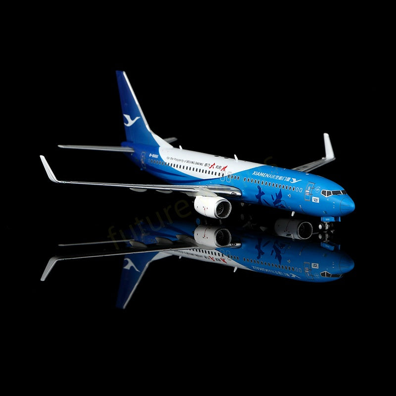 1:400 YY Wings Xiamen Air B737-800 B-5656 Aircraft Model Free Tractor+Stand