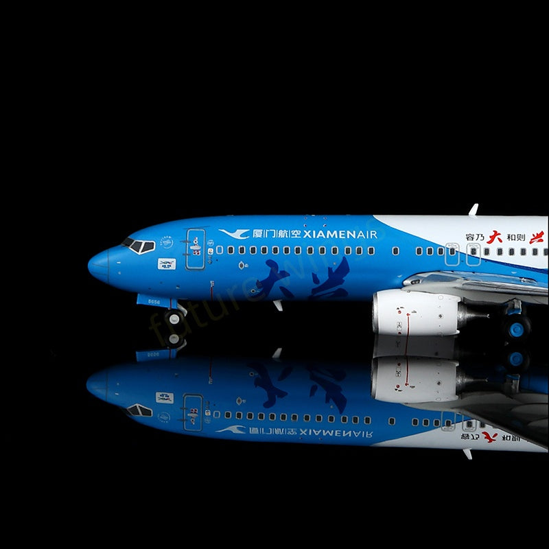 1:400 YY Wings Xiamen Air B737-800 B-5656 Aircraft Model Free Tractor+Stand