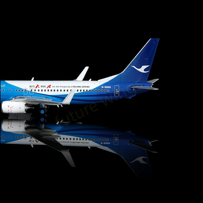1:400 YY Wings Xiamen Air B737-800 B-5656 Aircraft Model Free Tractor+Stand