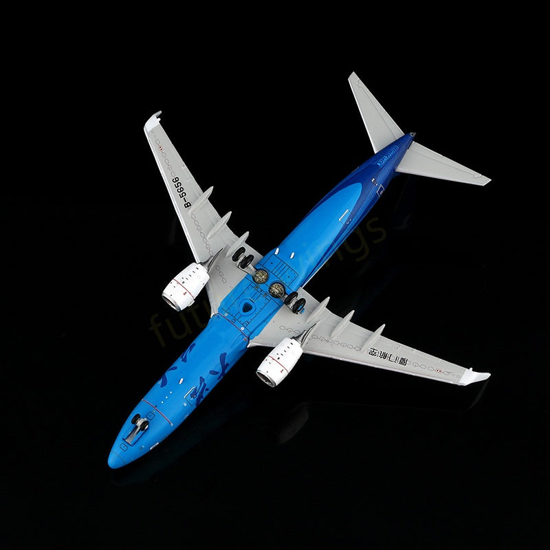 1:400 YY Wings Xiamen Air B737-800 B-5656 Aircraft Model Free Tractor+Stand