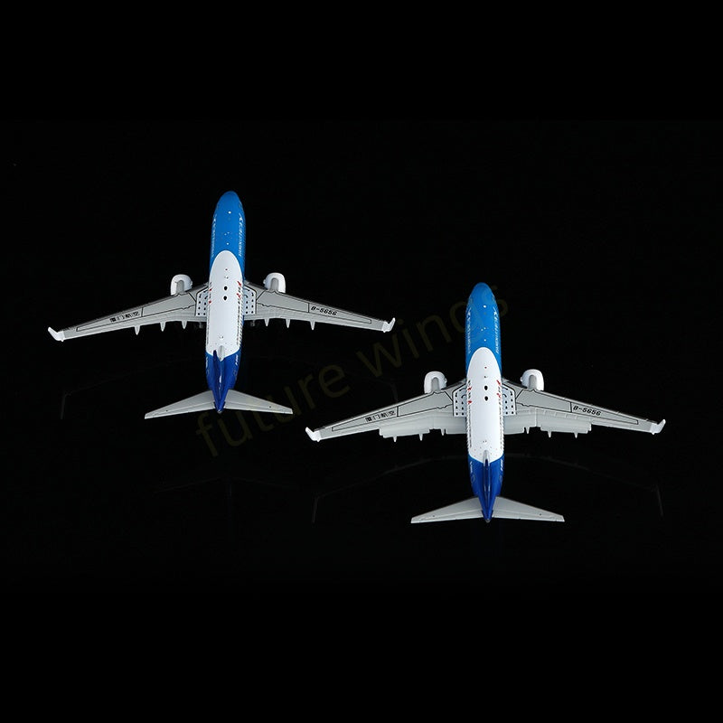 1:400 YY Wings Xiamen Air B737-800 B-5656 Aircraft Model Free Tractor+Stand