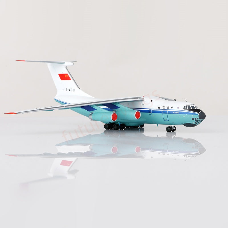 1:200 SQ Wings China United Ilyushin IL-76 B-4031 B-4035 B-4037 Diecast Aircraft Model
