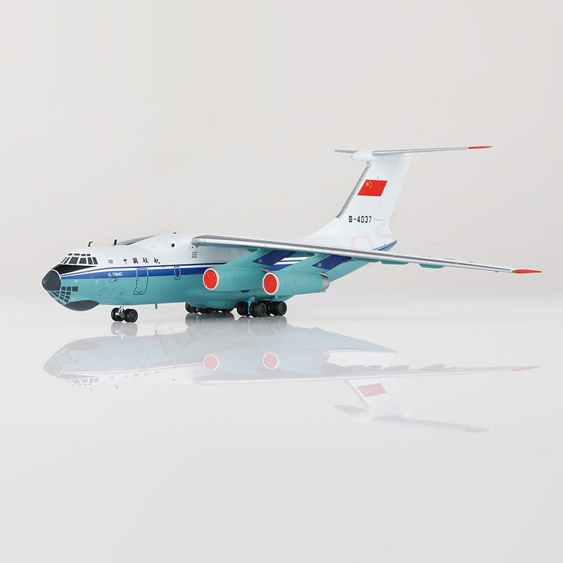 1:200 SQ Wings China United Ilyushin IL-76 B-4031 B-4035 B-4037 Diecast Aircraft Model