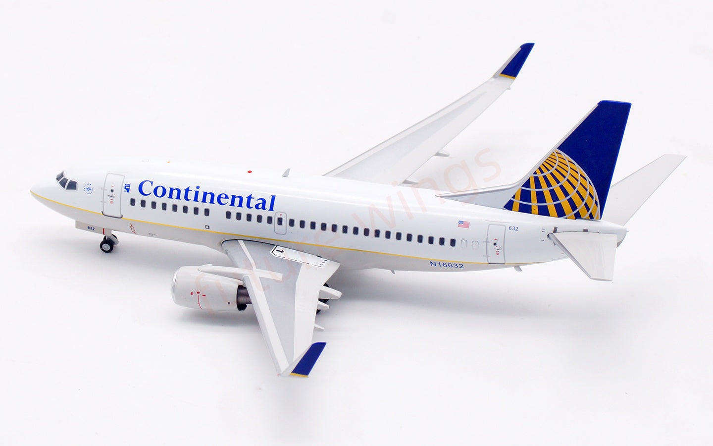 1:200 InFlight200 Continental Airlines B737-500 N16632 Diecast Aircraft Model